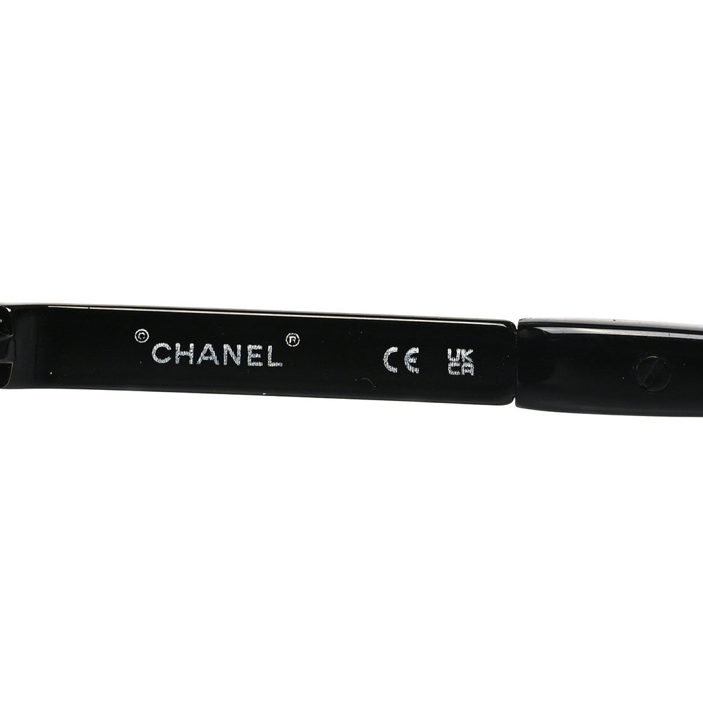 Chanel Shield Coco Beach Sunglasses L2614 Black
