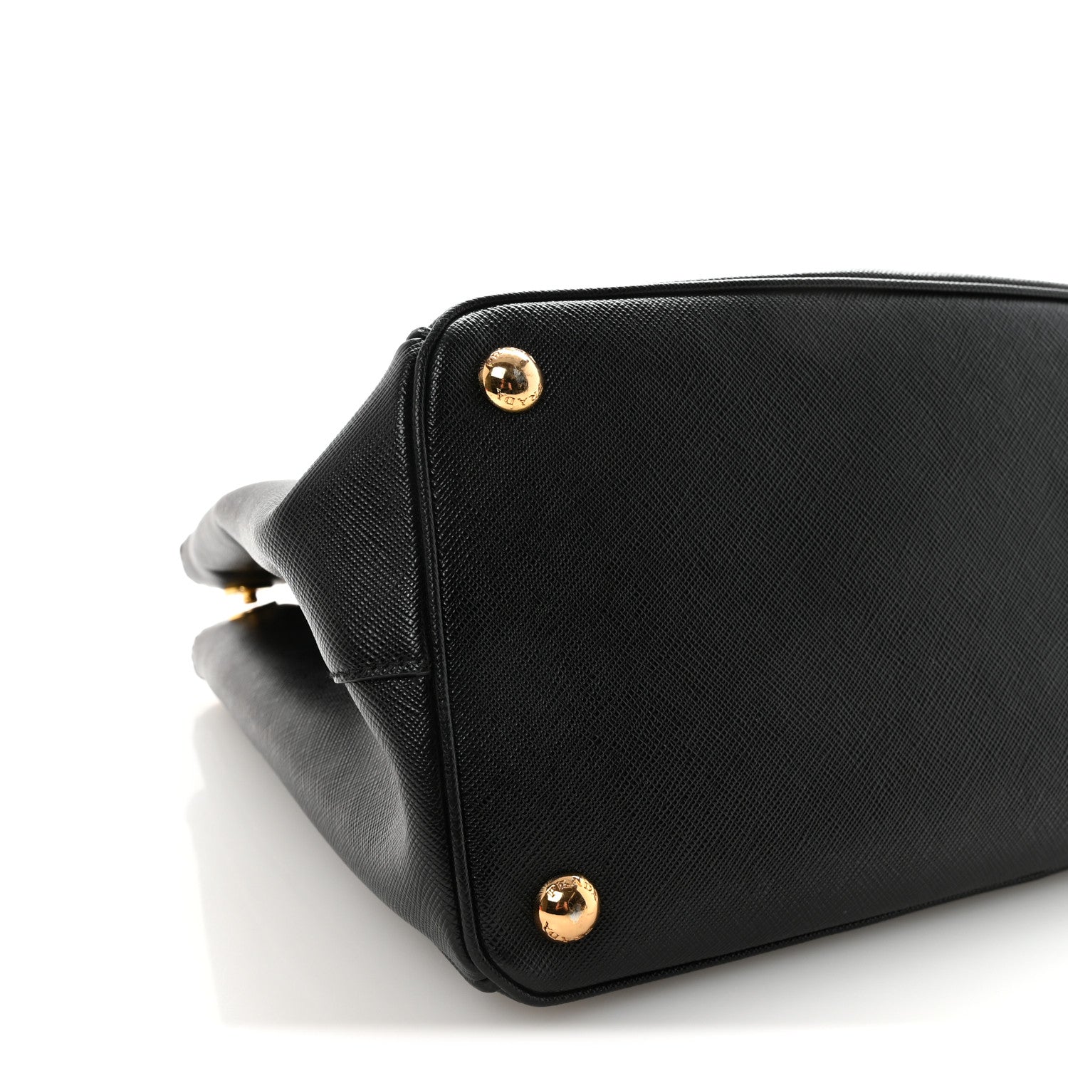 Prada Saffiano Lux Large Galleria Double Zip Tote Black