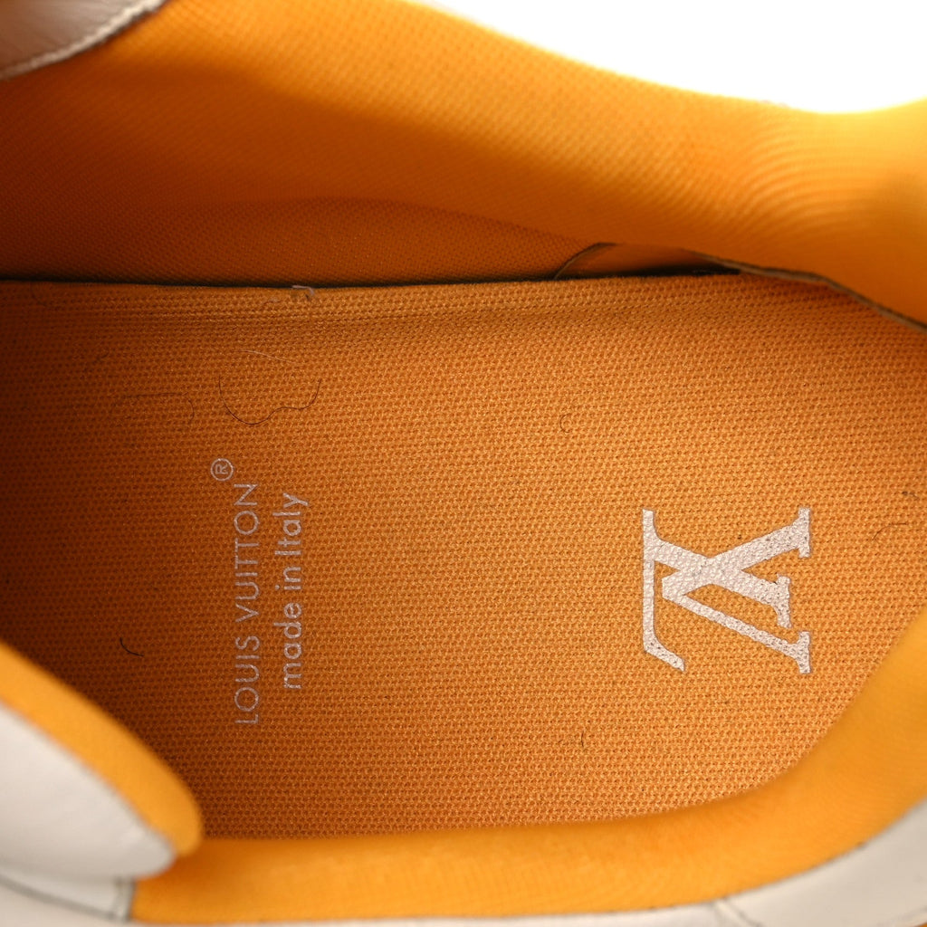 Louis Vuitton Calfskin LV Trainer Sneakers 11 Yellow