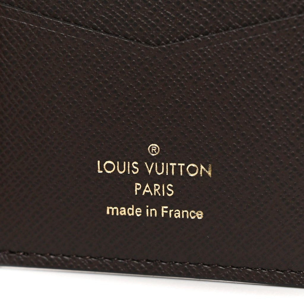 Louis Vuitton Monogram Craggy Pocket Organizer Chocolate