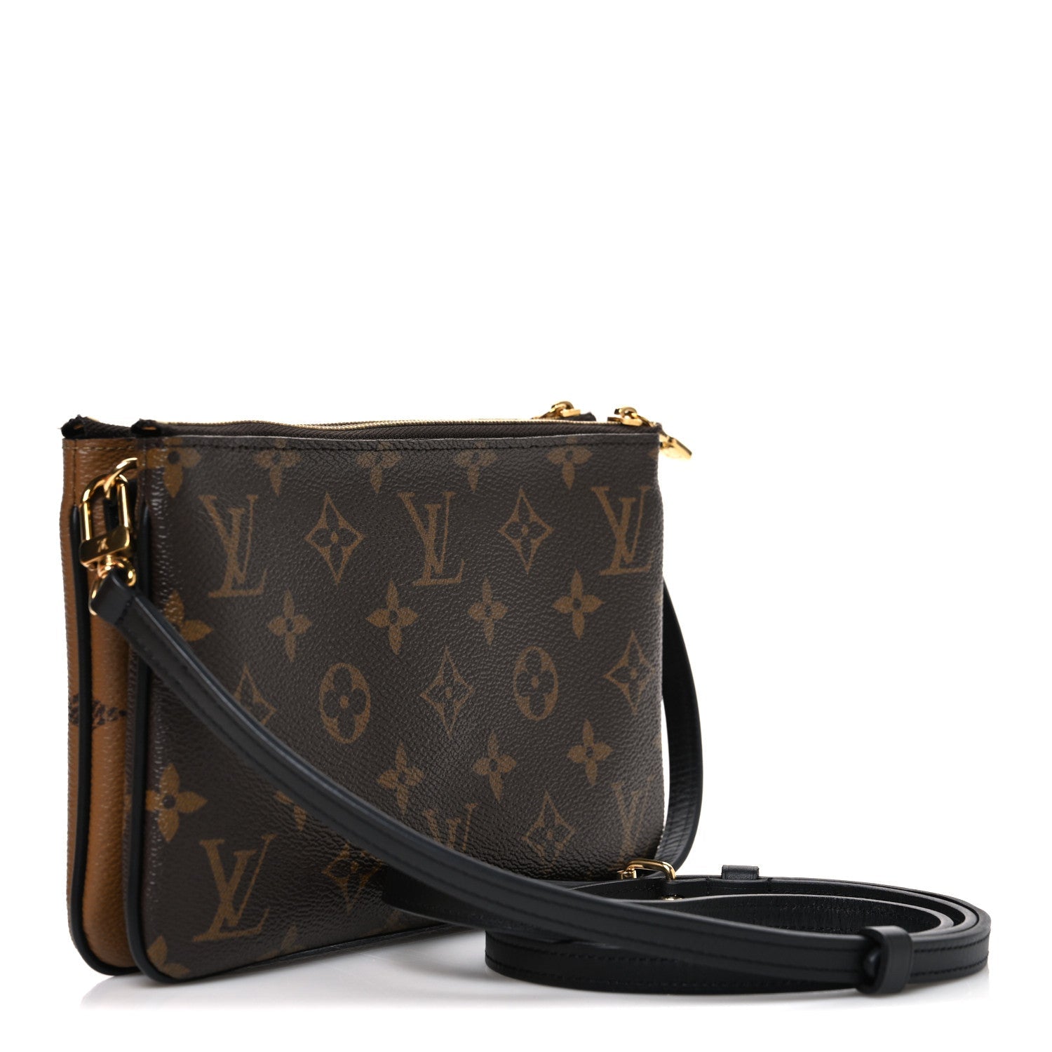Louis Vuitton Reverse Monogram Giant Double Zip Pochette