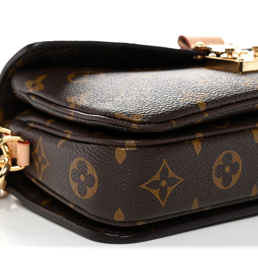 Louis Vuitton Monogram Pochette Metis East West