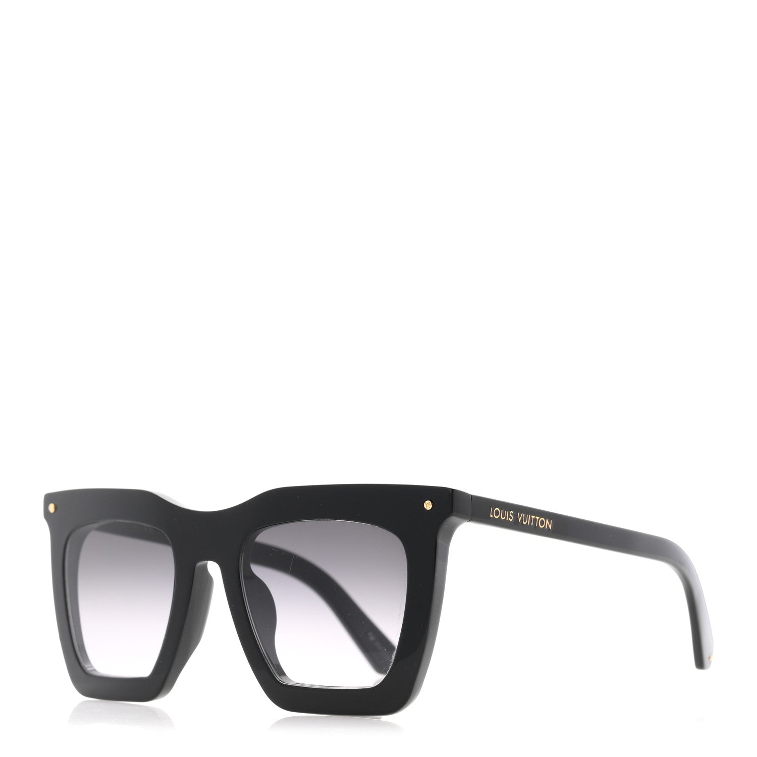 Louis Vuitton Acetate La Grande Bellezza Sunglasses Z1217E Black
