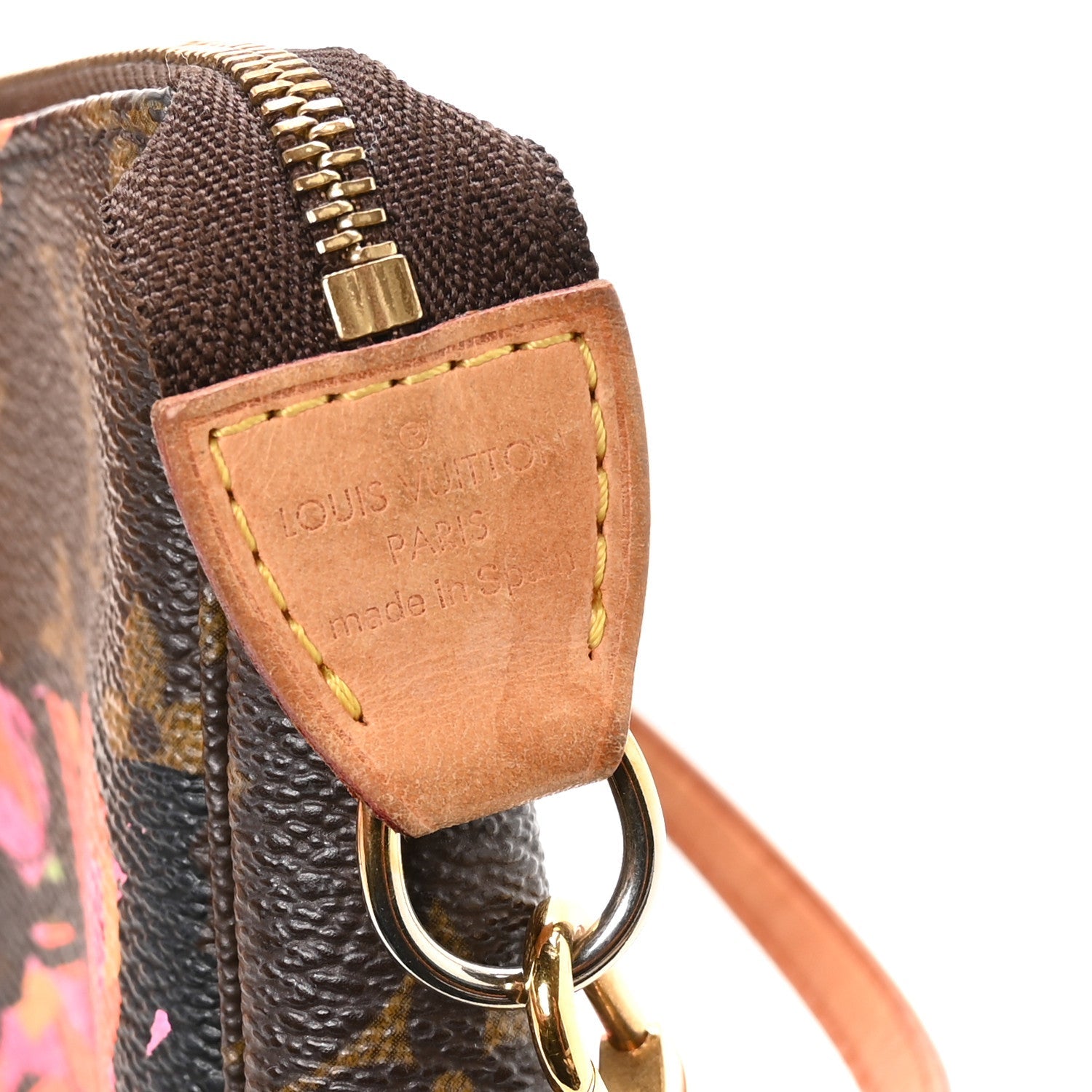 Louis Vuitton Monogram Roses Pochette Accessories
