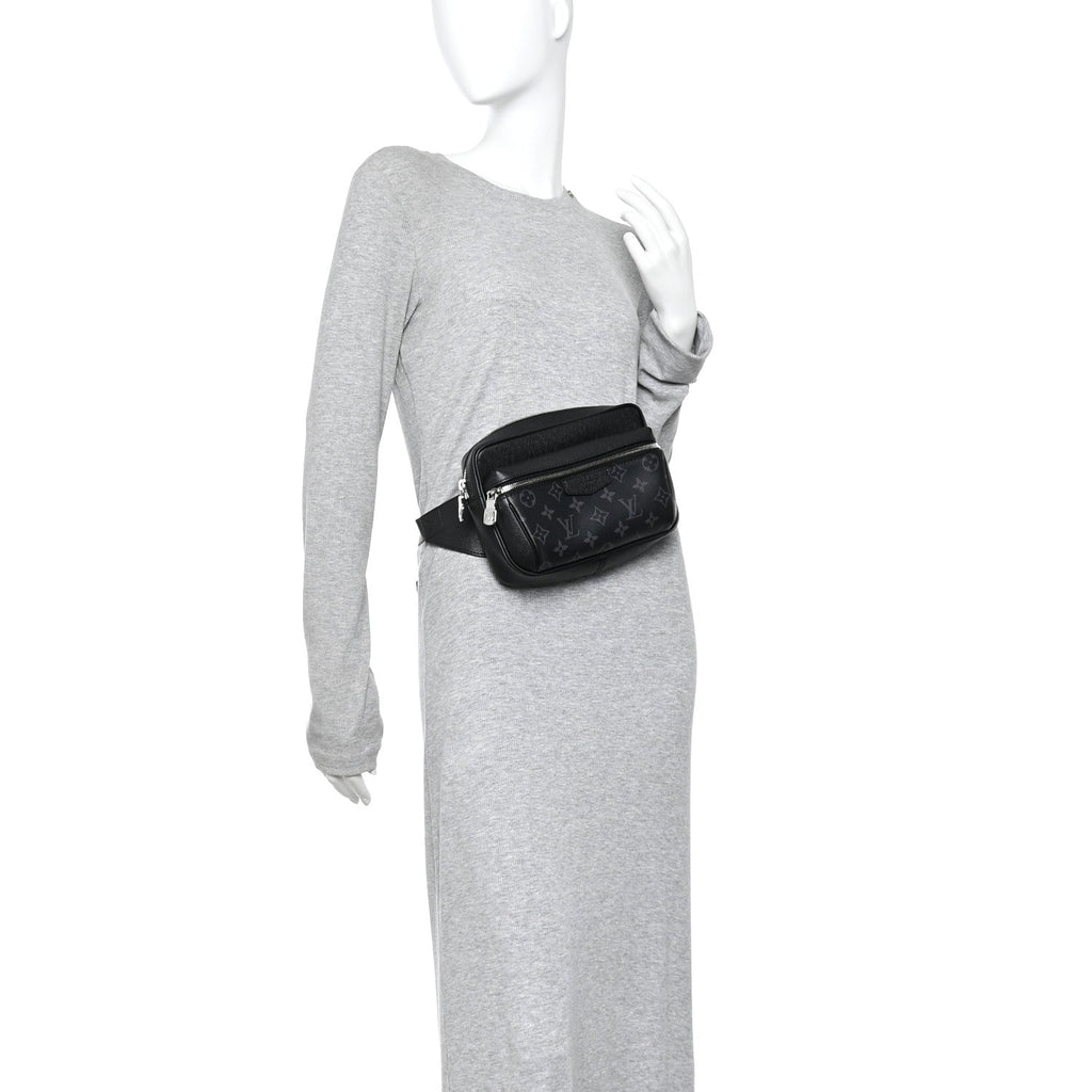 Louis Vuitton Taiga Monogram Outdoor Bumbag Black