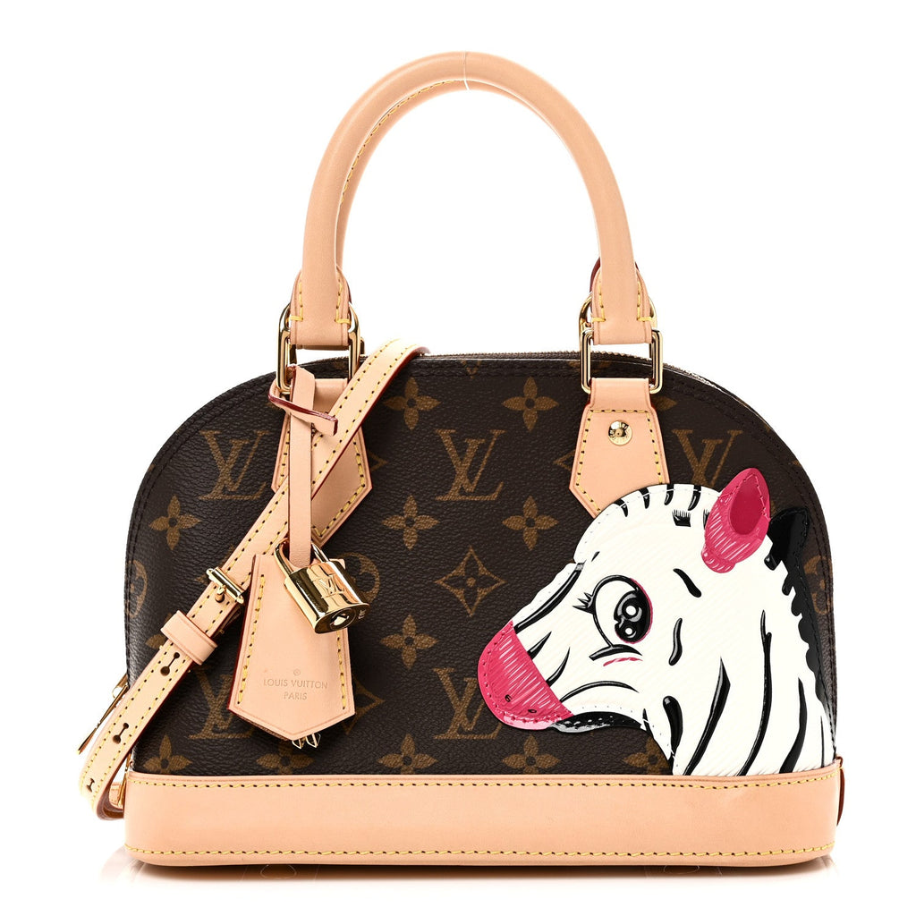 Louis Vuitton LV X Sun Yitian Monogram Zebra Alma BB