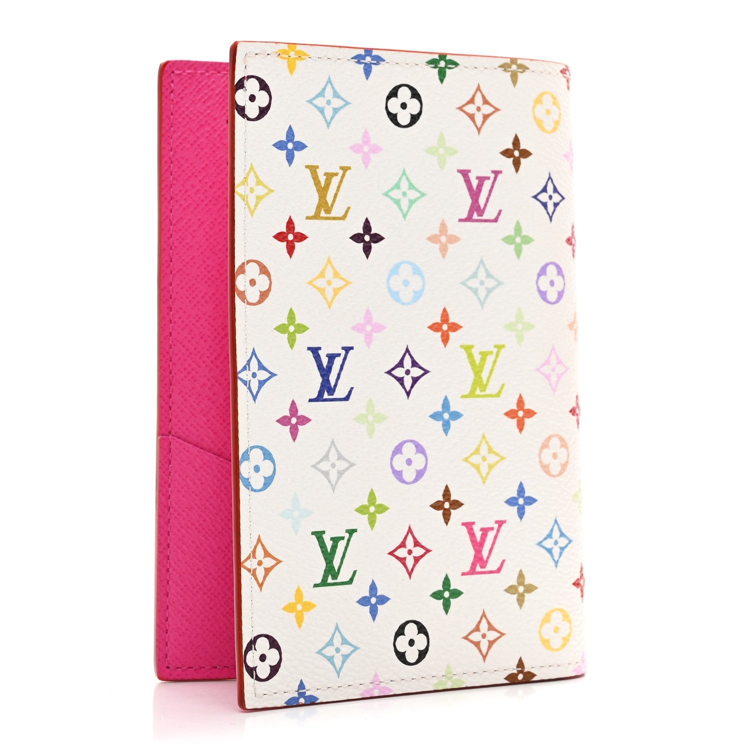 Louis Vuitton LV X TM Monogram Multicolor Passport Cover White