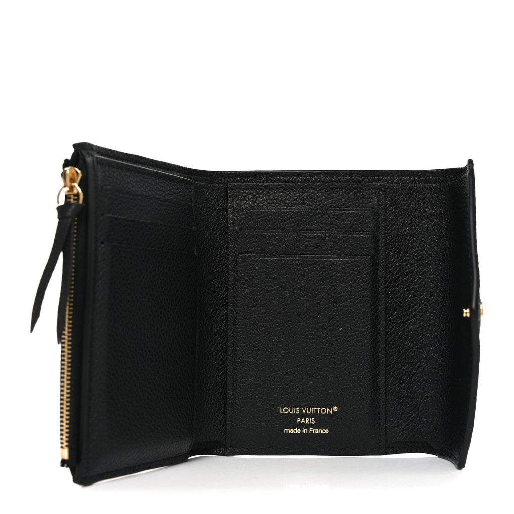 Louis Vuitton Empreinte Victorine Wallet Black