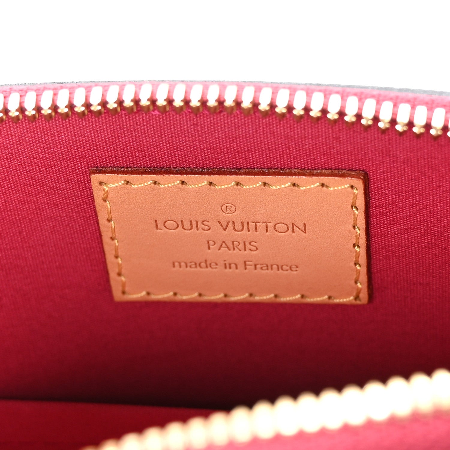 Louis Vuitton Vernis Alma BB Magenta