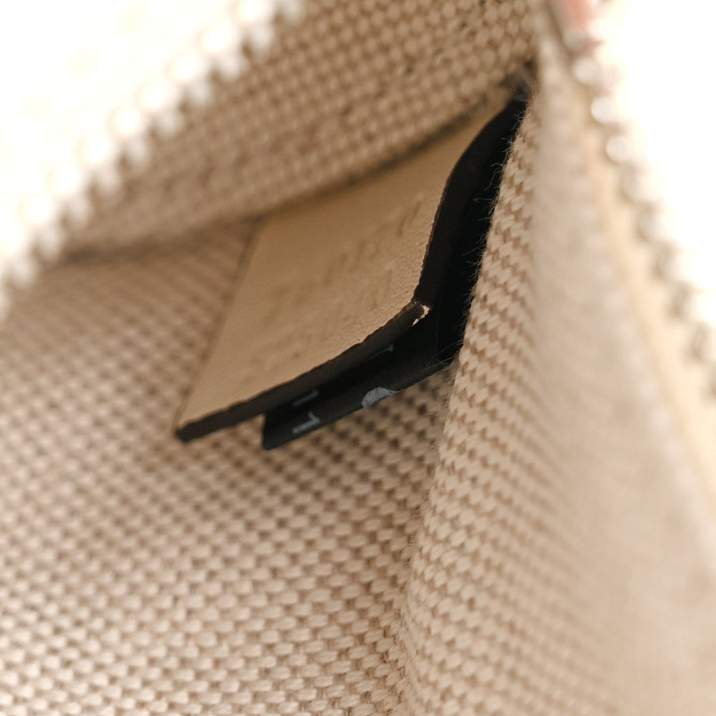 Gucci Sakai Be Green Calfskin Diagonal Stitched Mini Blondie Barrel Shoulder Bag Mystic White