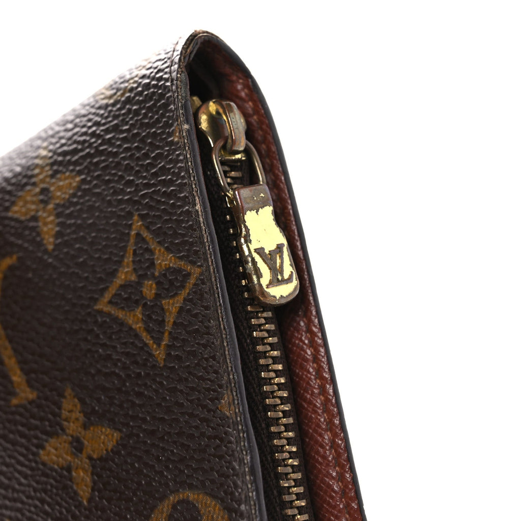 Louis Vuitton Monogram Porte-Monnaie Zippy Wallet