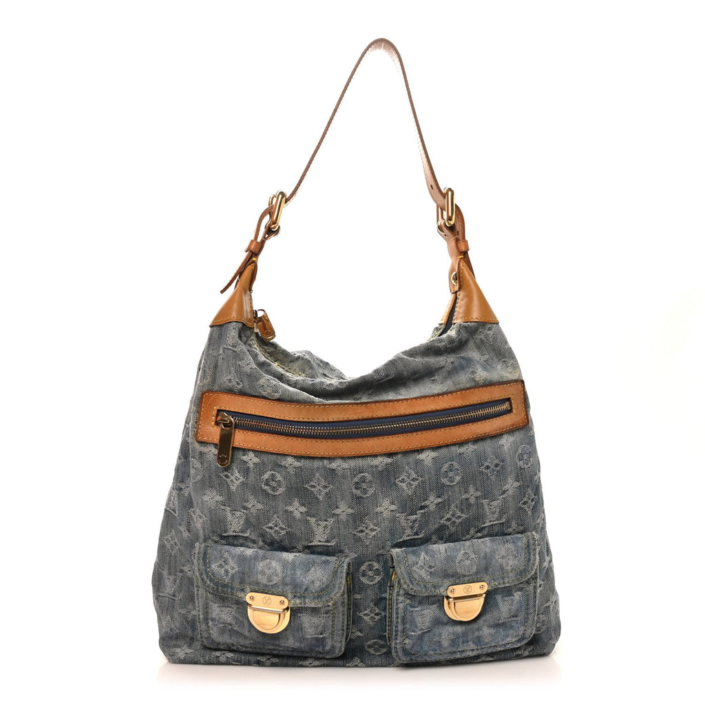 Louis Vuitton Denim Baggy GM Blue