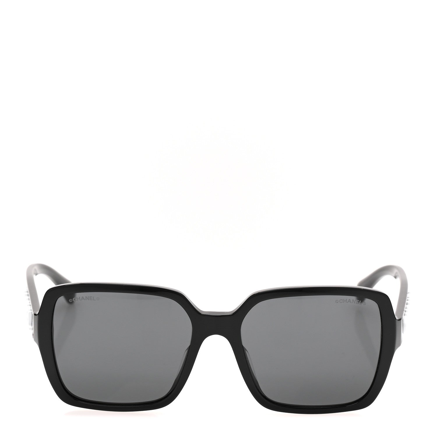 Acetate Square Sunglasses 5408-A Black