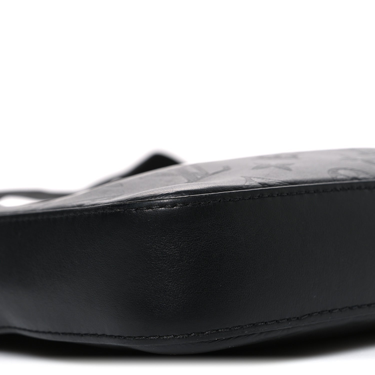 Louis Vuitton Calfskin Monogram Shadow Duo Messenger Black