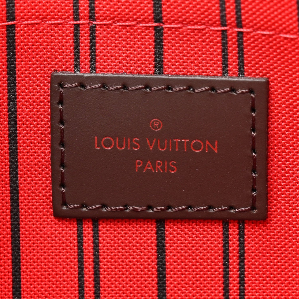 Louis Vuitton Damier Ebene Neverfull MM GM Pochette