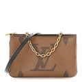Louis Vuitton Reverse Monogram Giant Double Zip Pochette