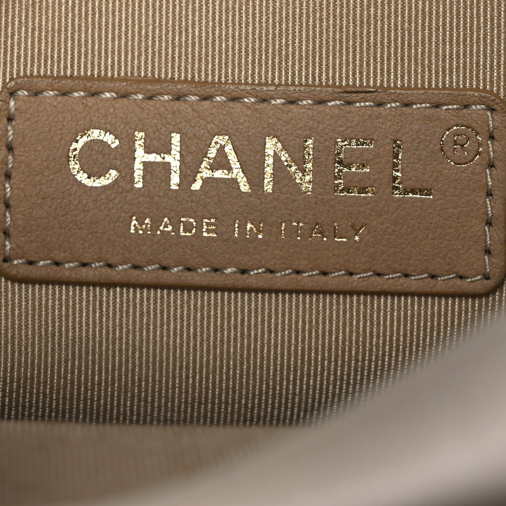 Chanel Calfskin Quilted Enchained Camera Case Bag White