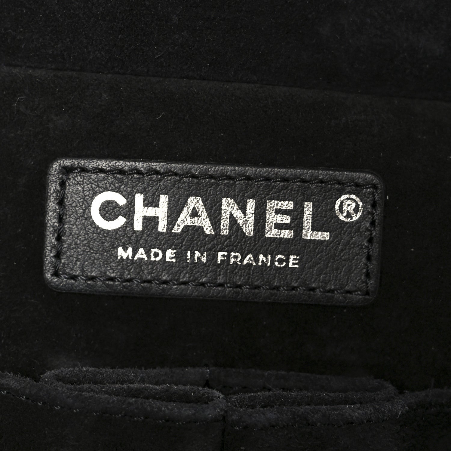 Chanel Patent Quilted Travel Kit Vanity Case Black