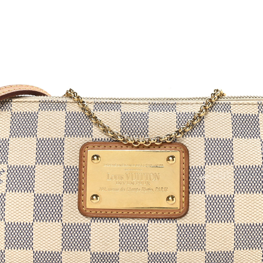Louis Vuitton Damier Azur Eva Clutch