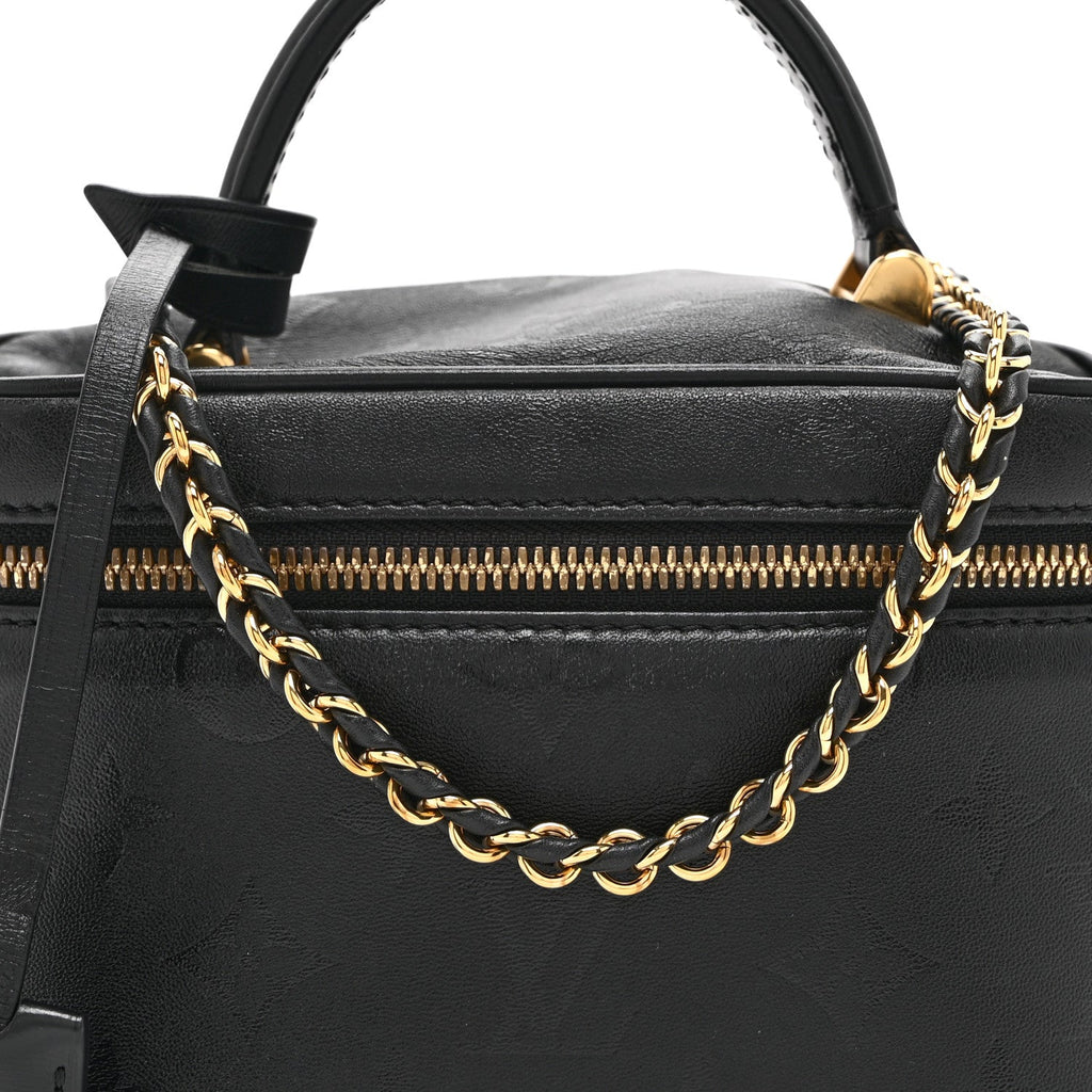 Louis Vuitton Monogram Ink Vanity PM Black