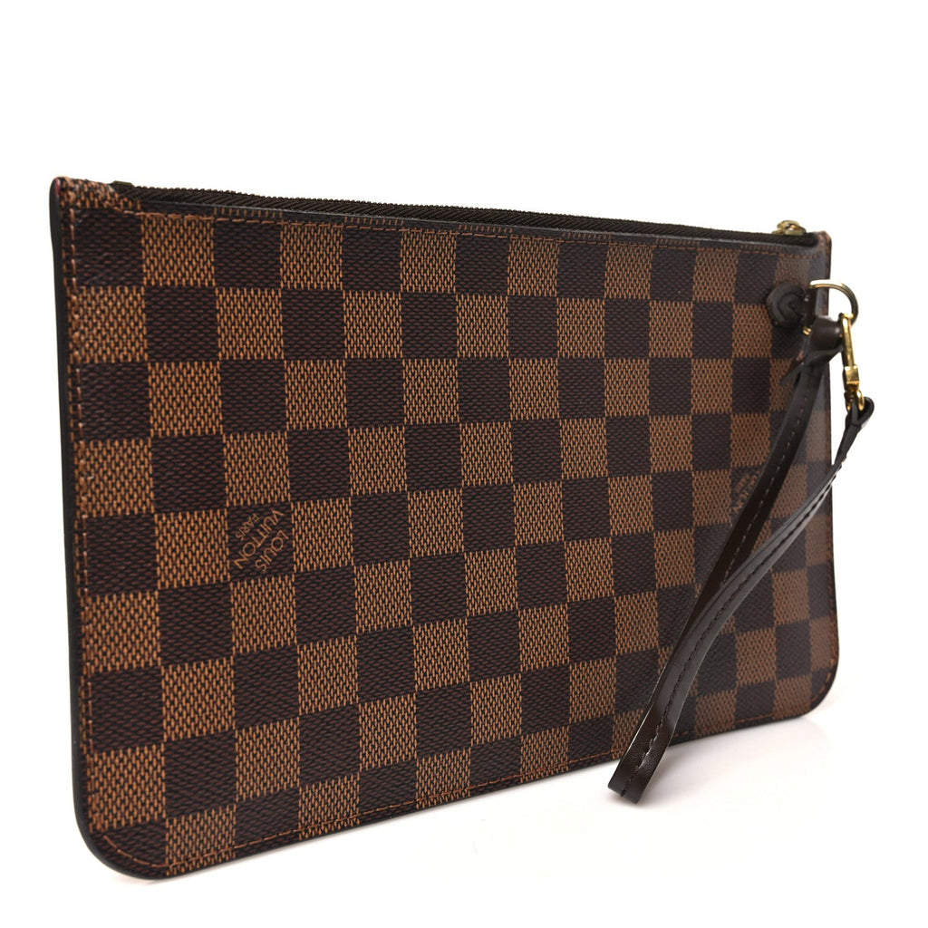 Louis Vuitton Damier Ebene Neverfull MM GM Pochette