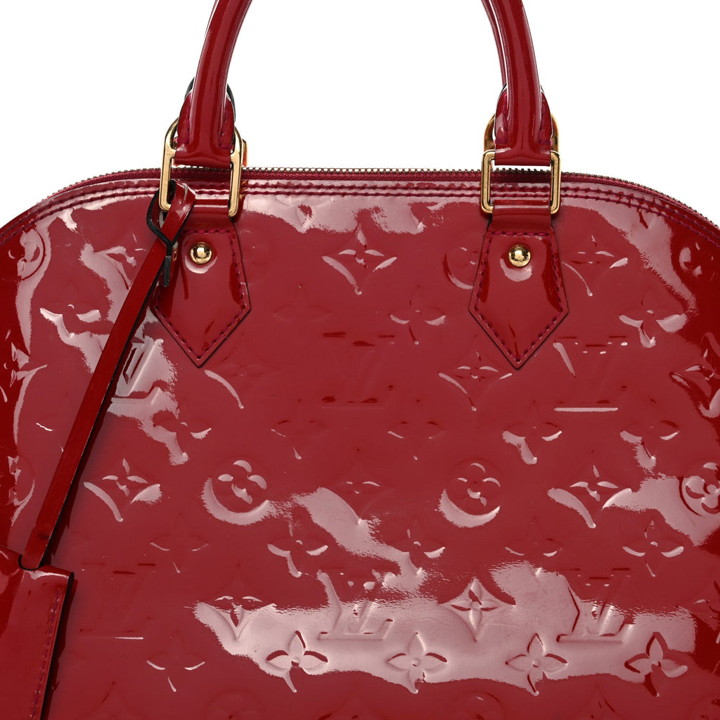 Louis Vuitton Vernis Alma PM Rose Indien
