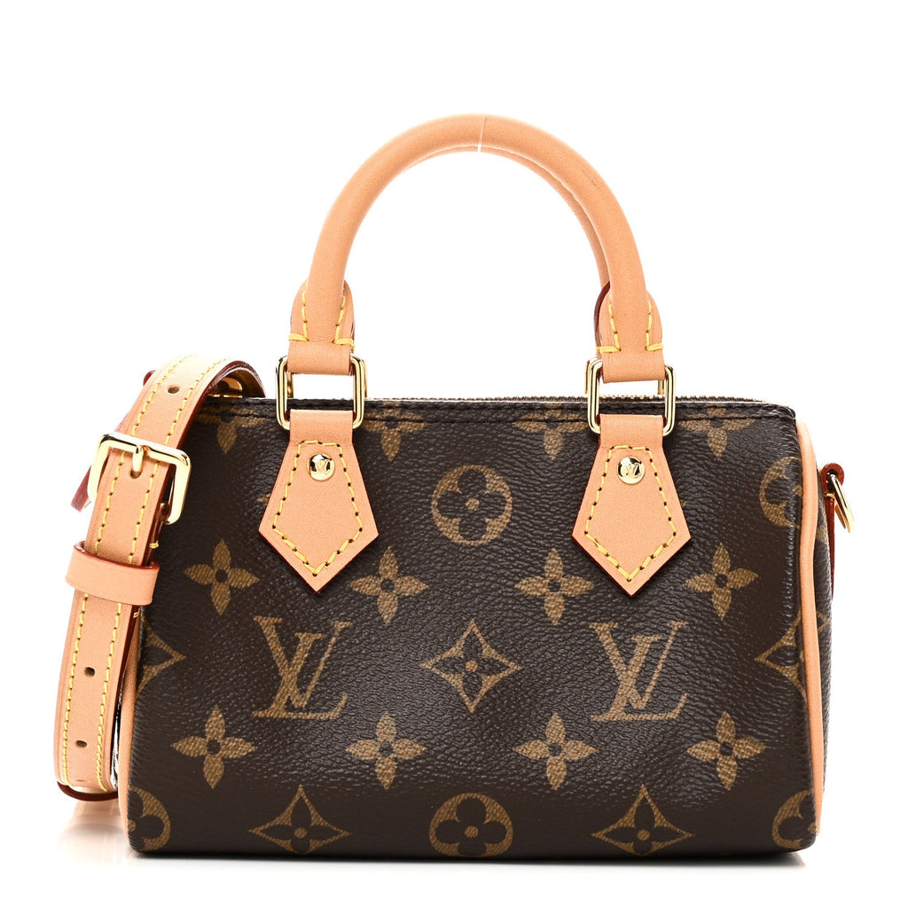 Louis Vuitton Monogram Nano Speedy Bandouliere