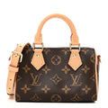 Louis Vuitton Monogram Nano Speedy Bandouliere