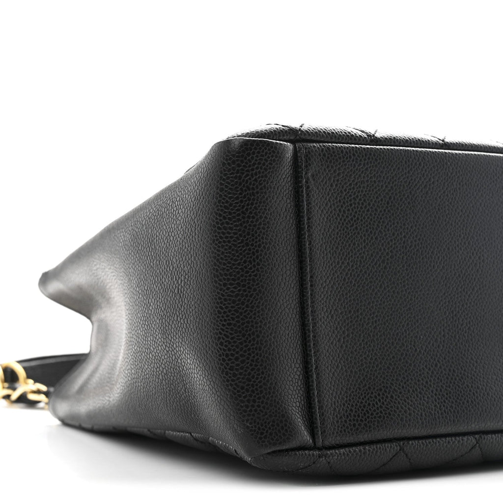 Chanel Caviar Quilted Grand Shopping Tote GST Black