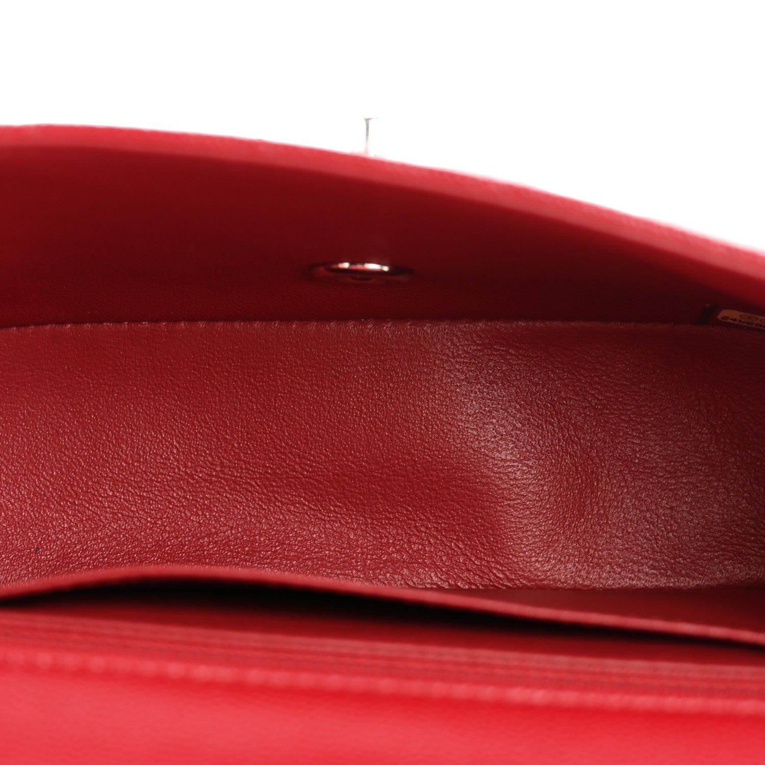 Chanel Caviar Quilted Mini Rectangular Flap Dark Red
