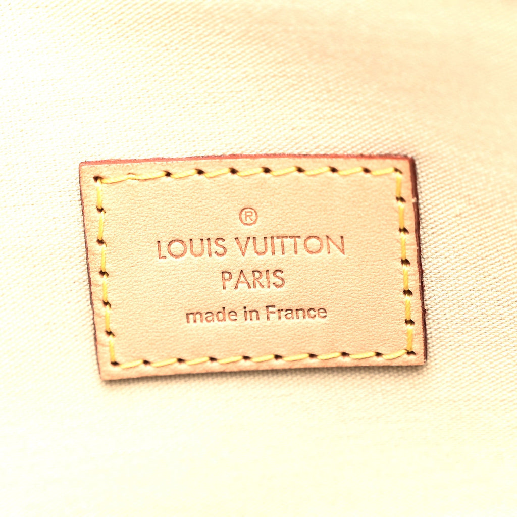 Louis Vuitton Vernis Alma GM Blanc Corail