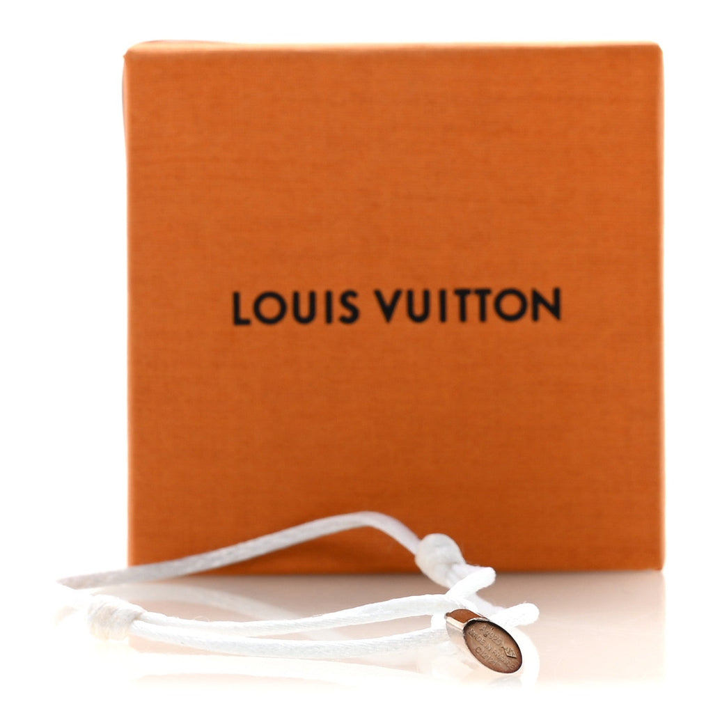Louis Vuitton X UNICEF Sterling Silver Lockit Bracelet White