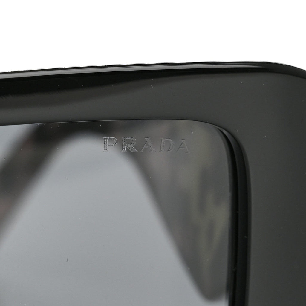 Prada Acetate Symbole Sunglasses SPR 23Y Slate Grey