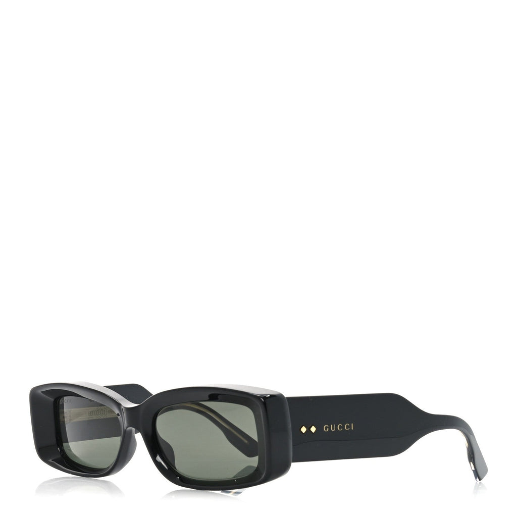 Gucci Acetate Rectangle Frame Sunglasses GG1528S Black