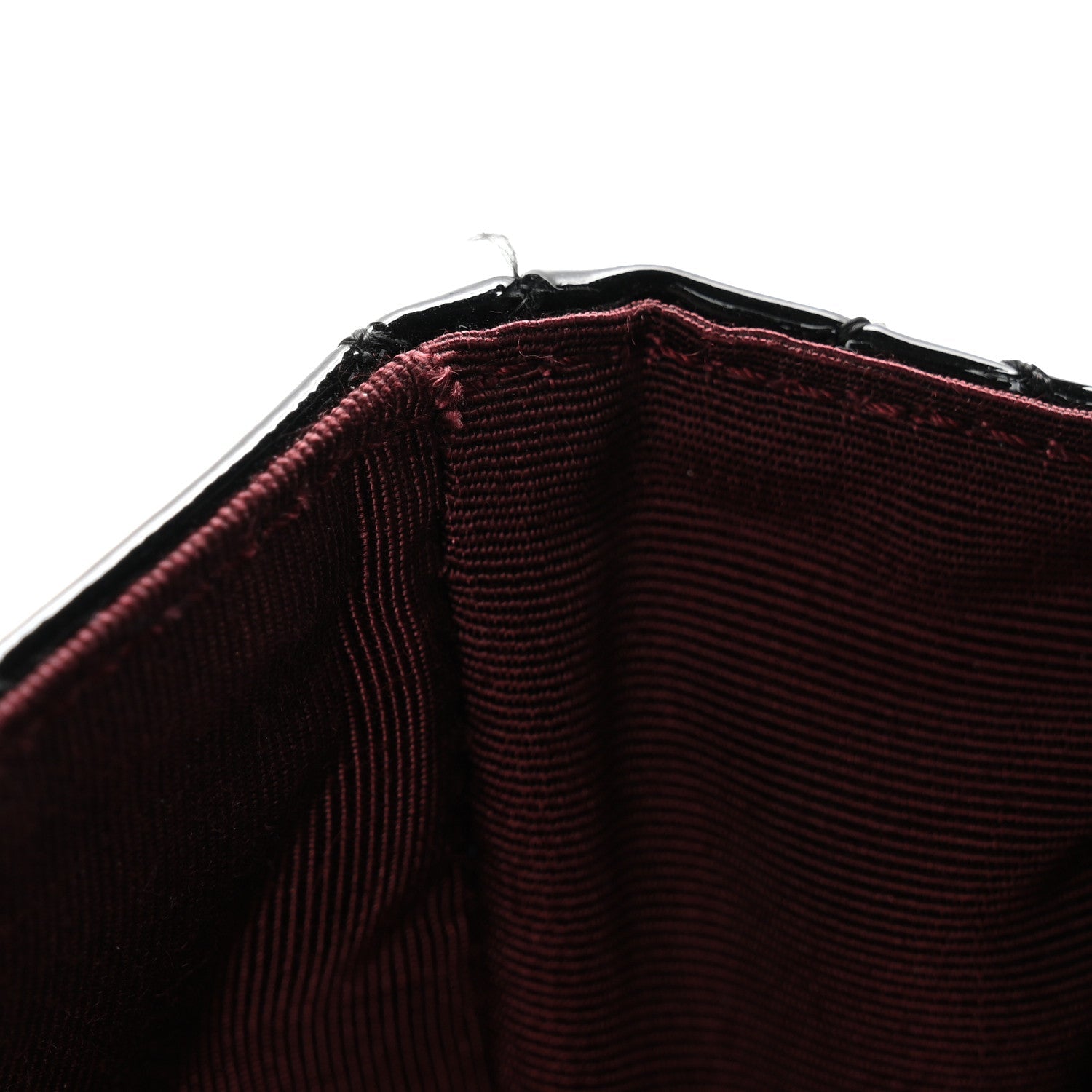 Chanel Patent Quilted Secret Label Medium Flap Black