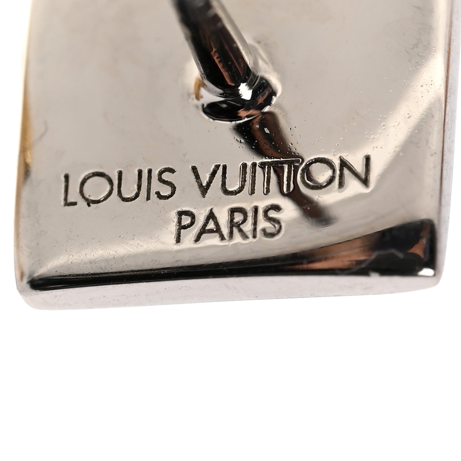 Louis Vuitton Nanogram Tennis Earrings Set of 3 Gold Silver Pink