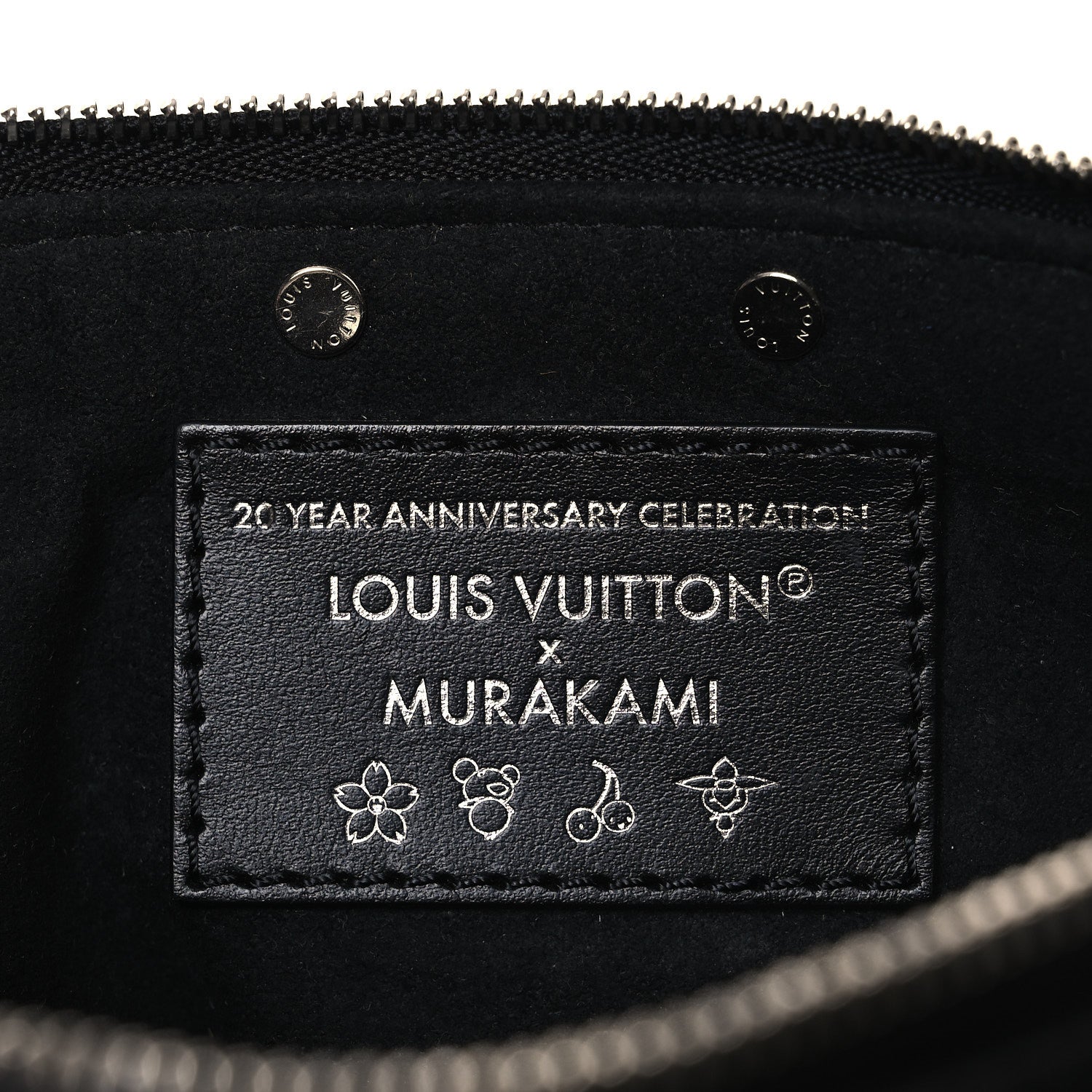 Louis Vuitton LV X TM Monogram Multicolor Pochette Accessories Black