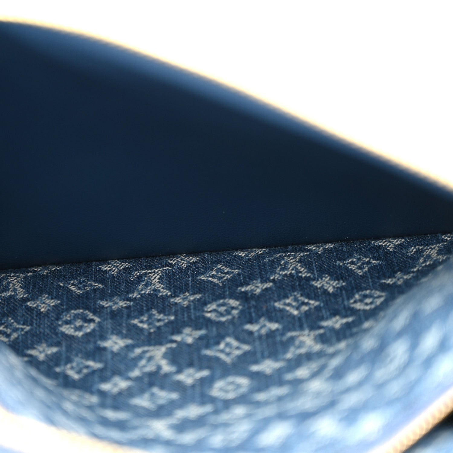 Louis Vuitton LV X TM Monogram Denim Cerises Coussin PM Blue