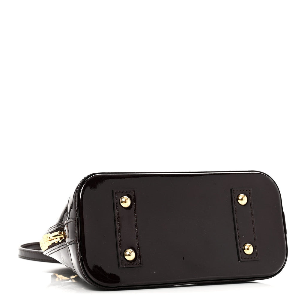 Louis Vuitton Vernis Alma BB Amarante