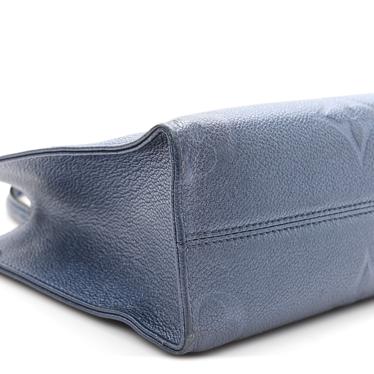 Louis Vuitton Metallic Empreinte Monogram Giant Onthego PM Navy Nacre