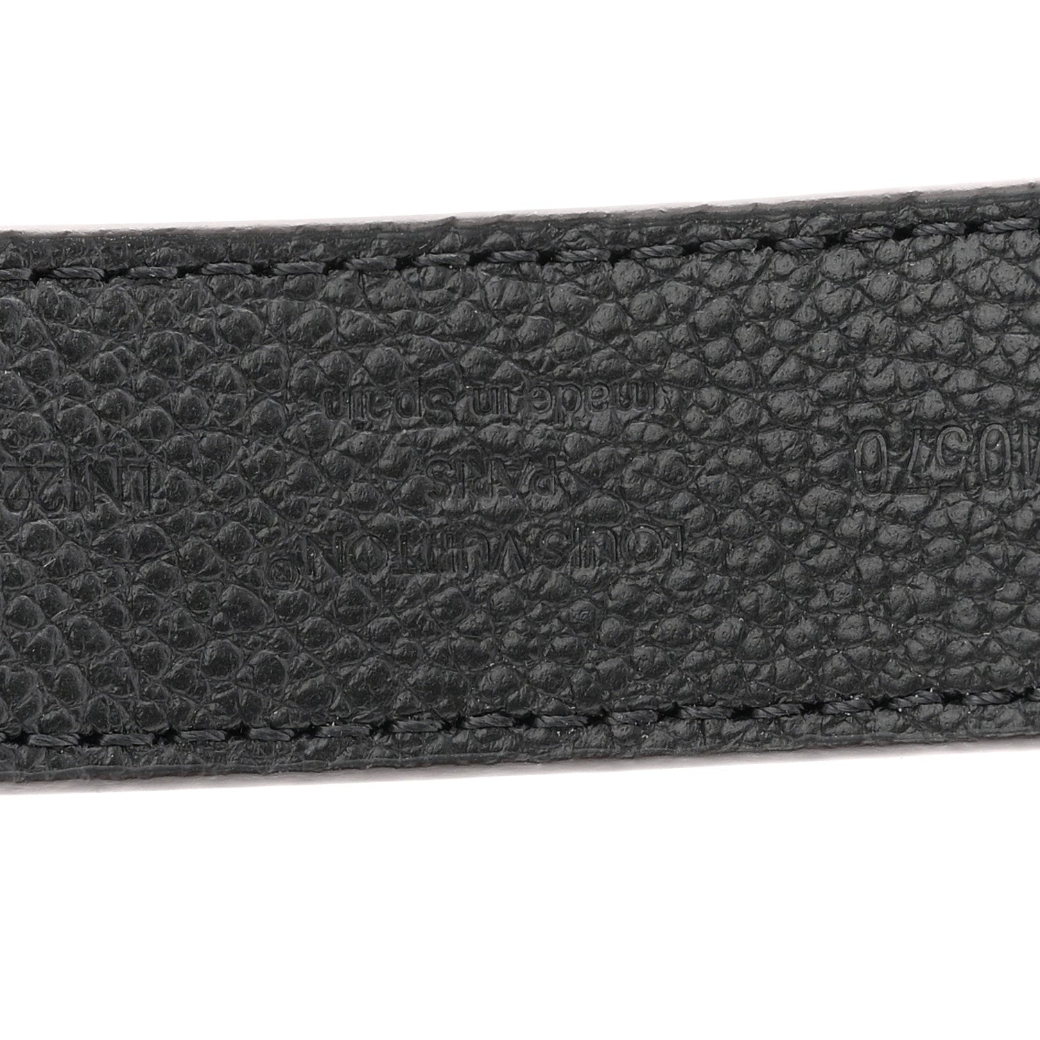 Louis Vuitton Calfskin Monogram 25mm LV Iconic Reversible Belt 95 38 Black