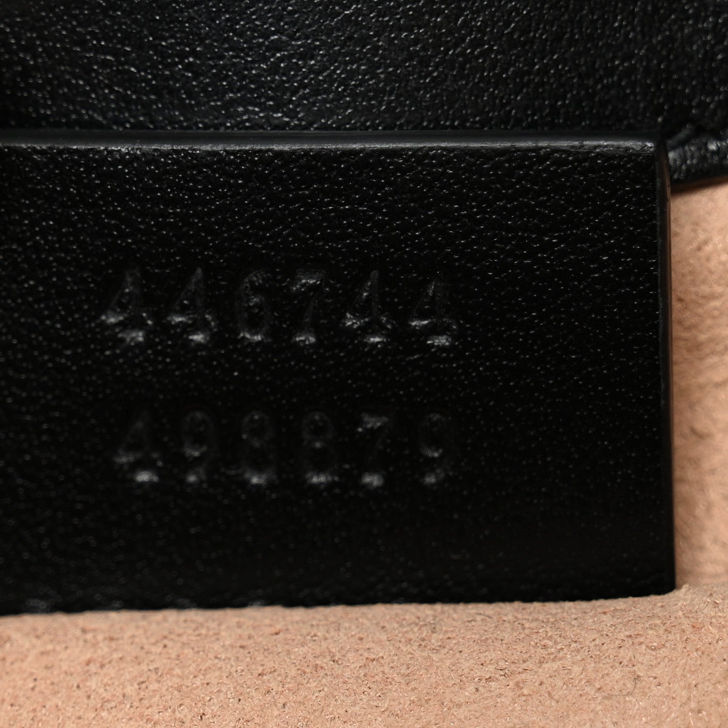 Gucci Calfskin Matelasse Mini GG Marmont Shoulder Bag Black
