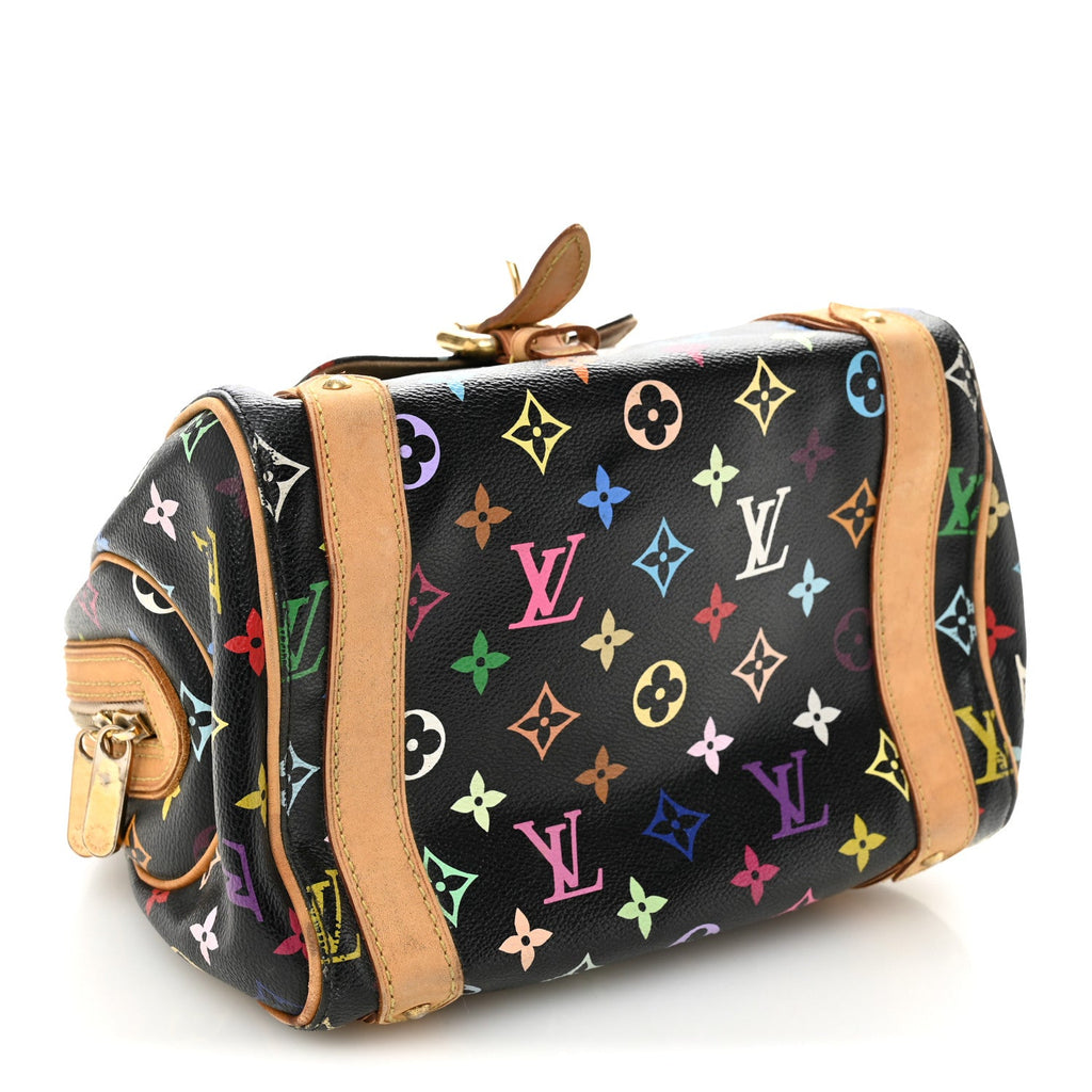 Louis Vuitton Monogram Multicolor Priscilla Black