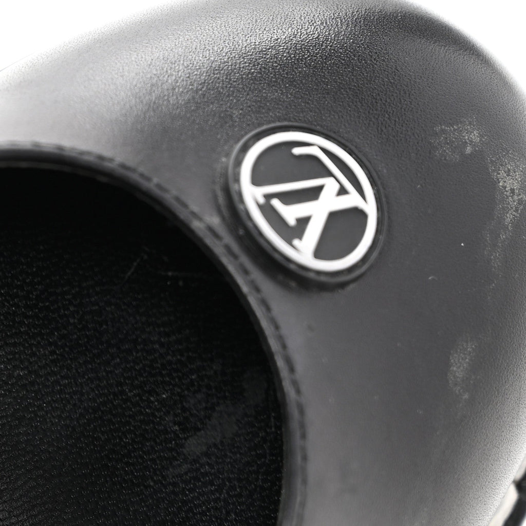 Louis Vuitton Calfskin Star Trail Ankle Pumps 37 Black