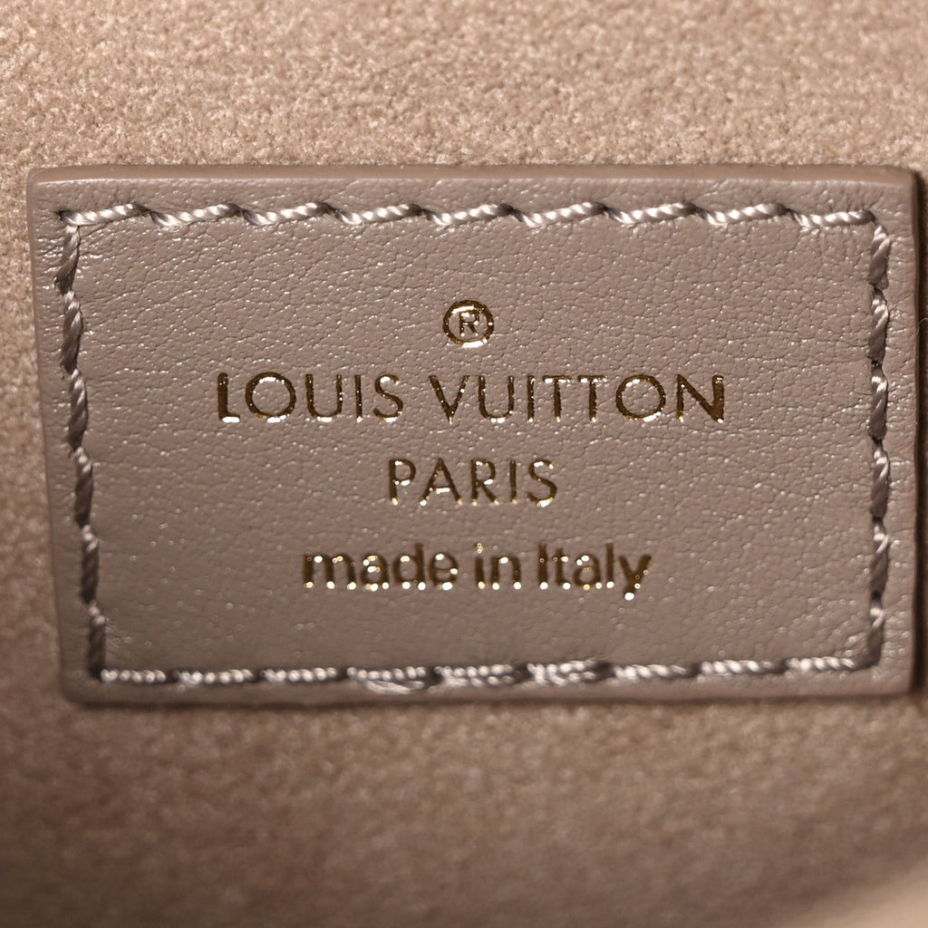 Louis Vuitton Calfskin LV New Wave Chain Bag Taupe