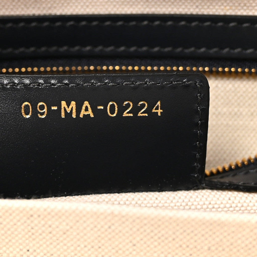 Christian Dior Oblique Large D-Vibe Bowling Bag Navy