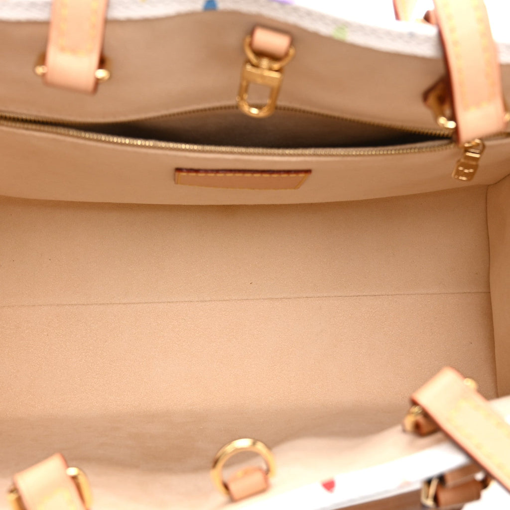 Louis Vuitton LV X TM Monogram Multicolor Onthego MM White