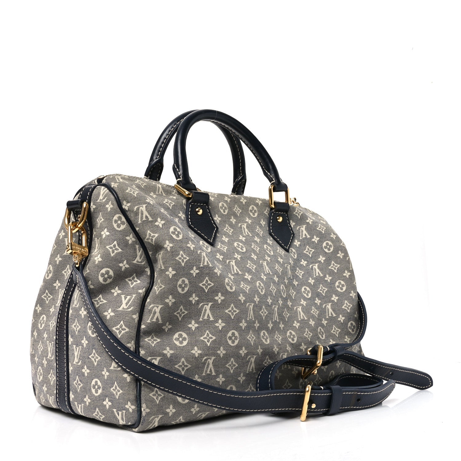 Louis Vuitton Monogram Idylle Speedy Bandouliere 30 Encre