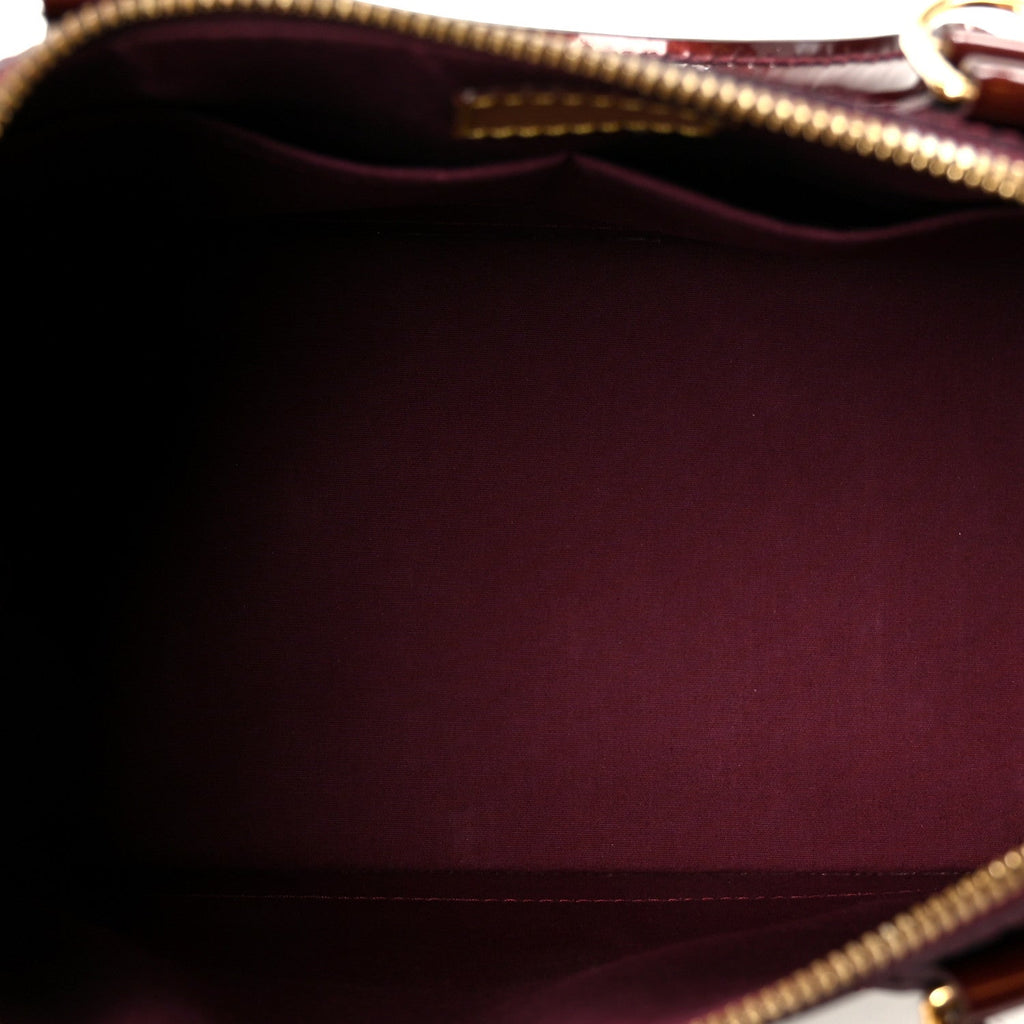 Louis Vuitton Vernis Alma PM Rouge Fauviste