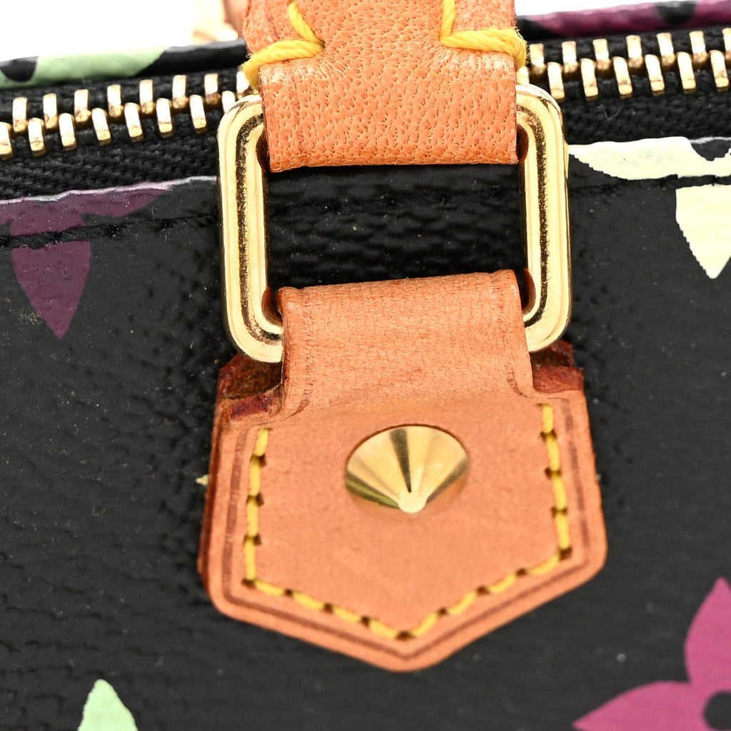 Louis Vuitton Monogram Multicolor Mini Sac HL Speedy Black
